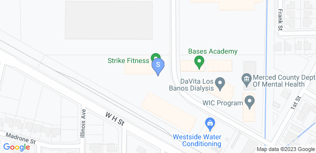 Map to Strike Fitness